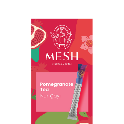 Mesh Stick Pomogranate Tea